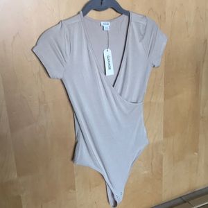 Wrap front bodysuit
